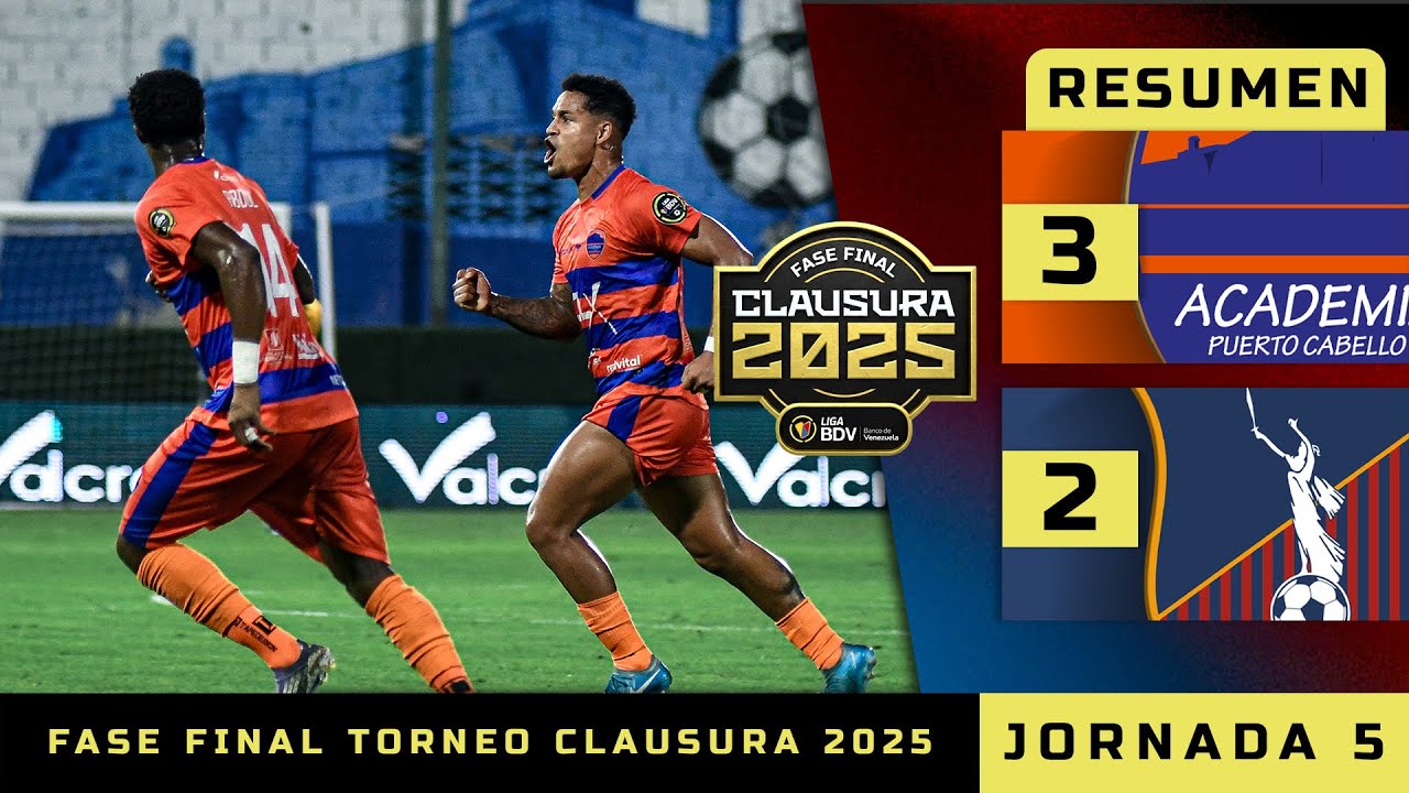 Primera Division de Venezuela Academia Puerto Cabello 3-2 Monagas SC Highlights,Hot Video - Goaloo