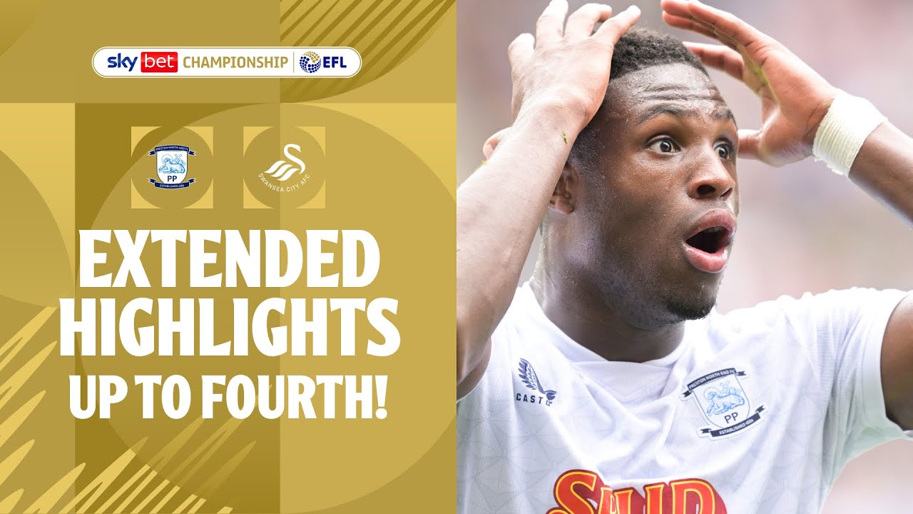 ไฮไลท์+อีเอฟแอลแชมเปียนชิป:เพรสตัน นอร์ท เอนด์ 2-1 Swansea City丨อีเอฟแอลแชมเปียนชิป 2025-2026丨06-11-2025