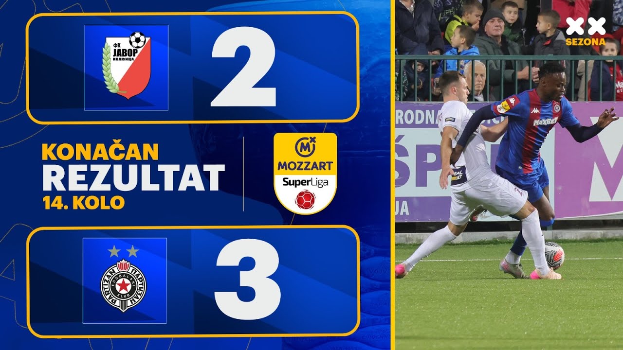 ไฮไลท์+เซอร์เบียน ซูเปอร์ลีกา:เอฟเคจาวอร์อิวานจิก้า 2-3 Partizan Belgrade丨เซอร์เบียน ซูเปอร์ลีกา 2025-2026丨06-11-2025