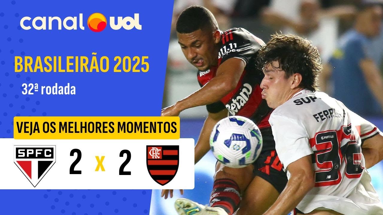 Brazil Serie A Sao Paulo 2-2 Flamengo Highlights,Hot Video - Goaloo