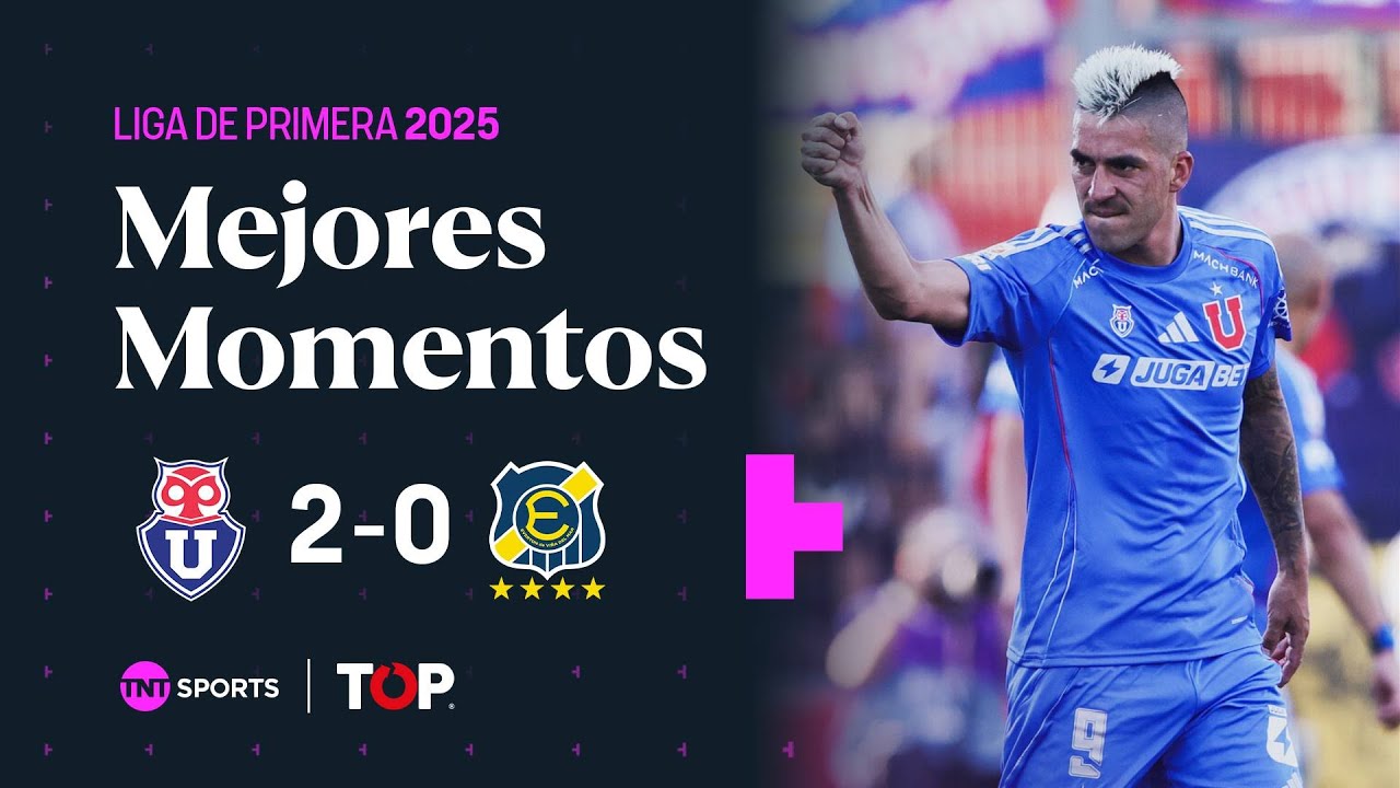 U. De Chile 2-0 Everton丨Melhores Momentos -Liga de Primera