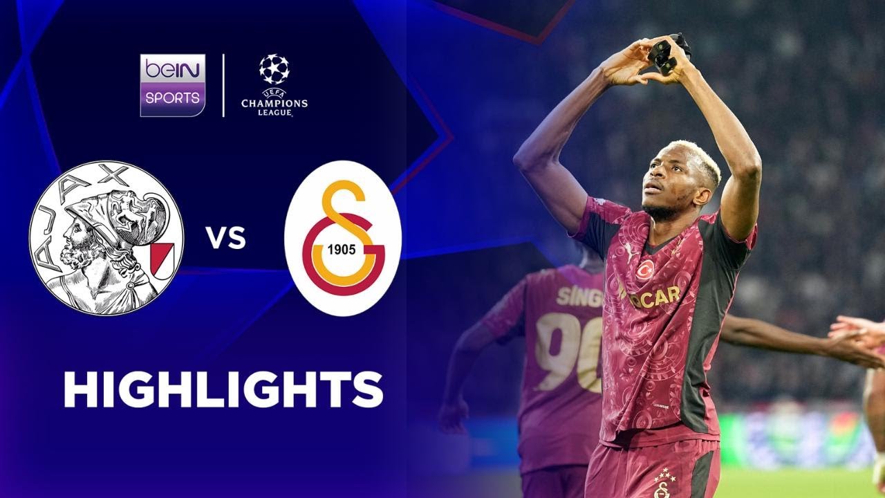 11.6-아약스 0-3 갈라타사라이丨경기 하이라이트 -챔피언스리그