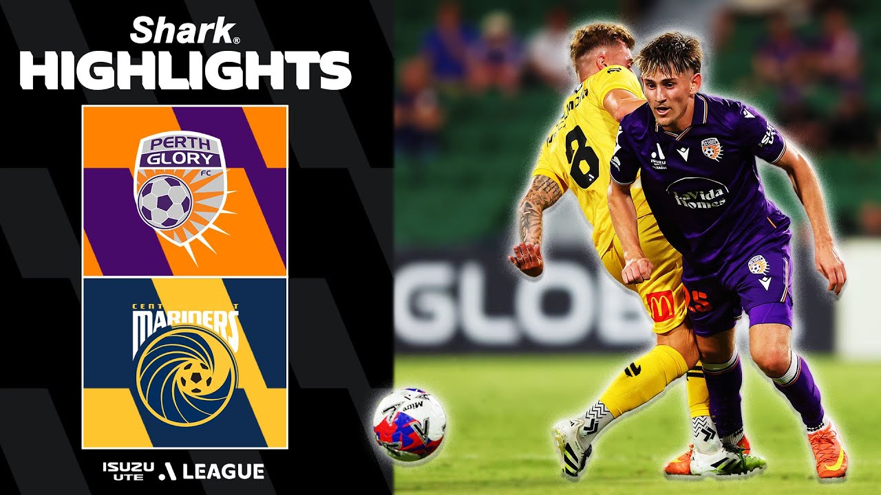 ไฮไลท์+เอ-ลีก:เพิร์ท กลอรี่ 0-1 Central Coast Mariners丨เอ-ลีก 2025-2026丨07-11-2025