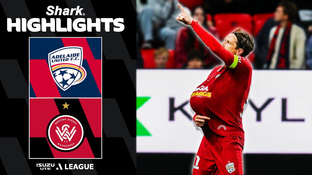 ไฮไลท์+เอ-ลีก:อดิไลเด้ ยูไนเต็ด 2-0 Western Sydney丨เอ-ลีก 2025-2026丨07-11-2025