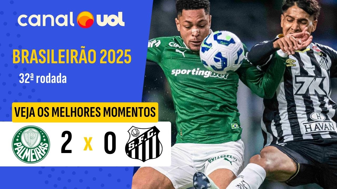 ไฮไลท์+กังเปโอนาตู บราซีเลย์รู แซรียีอา:พัลไมรัส 2-0 Santos丨กังเปโอนาตู บราซีเลย์รู แซรียีอา 2025丨07-11-2025