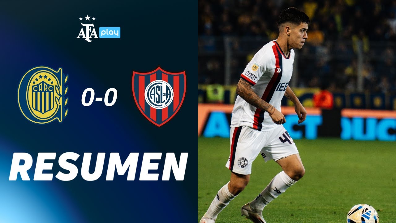 ไฮไลท์+อาร์เจนติน่า พรีเมียร์ดิวิชั่น:โรซาริโอ เซ็นทรัล 0-0 San Lorenzo丨อาร์เจนติน่า พรีเมียร์ดิวิชั่น 2025丨08-11-2025