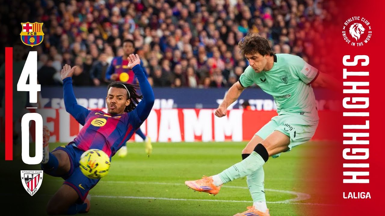 11.23-바르셀로나 4-0 아틀레틱 빌바오丨경기 하이라이트 -라리가