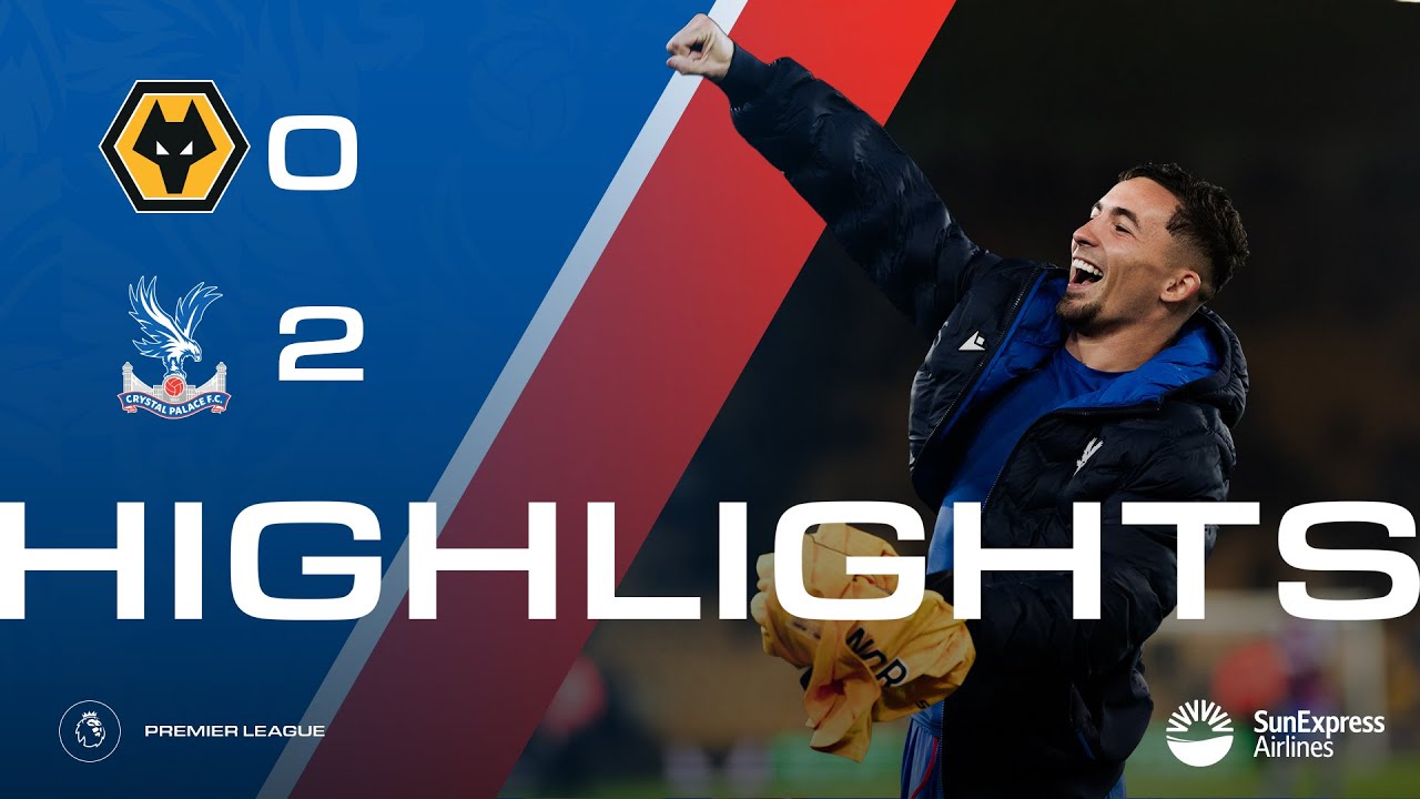 English Premier League Wolves 0-2 Crystal Palace Highlights,Hot Video - Goaloo