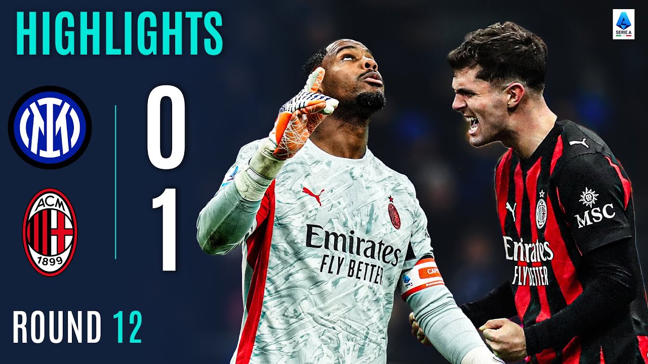 11.24-인터밀란 0-1 AC 밀란丨경기 하이라이트 -세리에 A