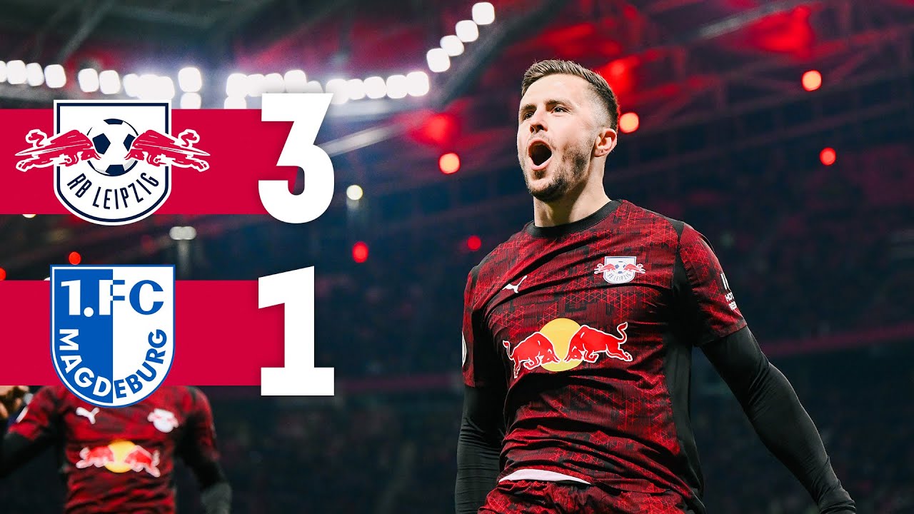 RB Leipzig 3-1 Magdeburg丨Melhores Momentos -Taça da Alemanha