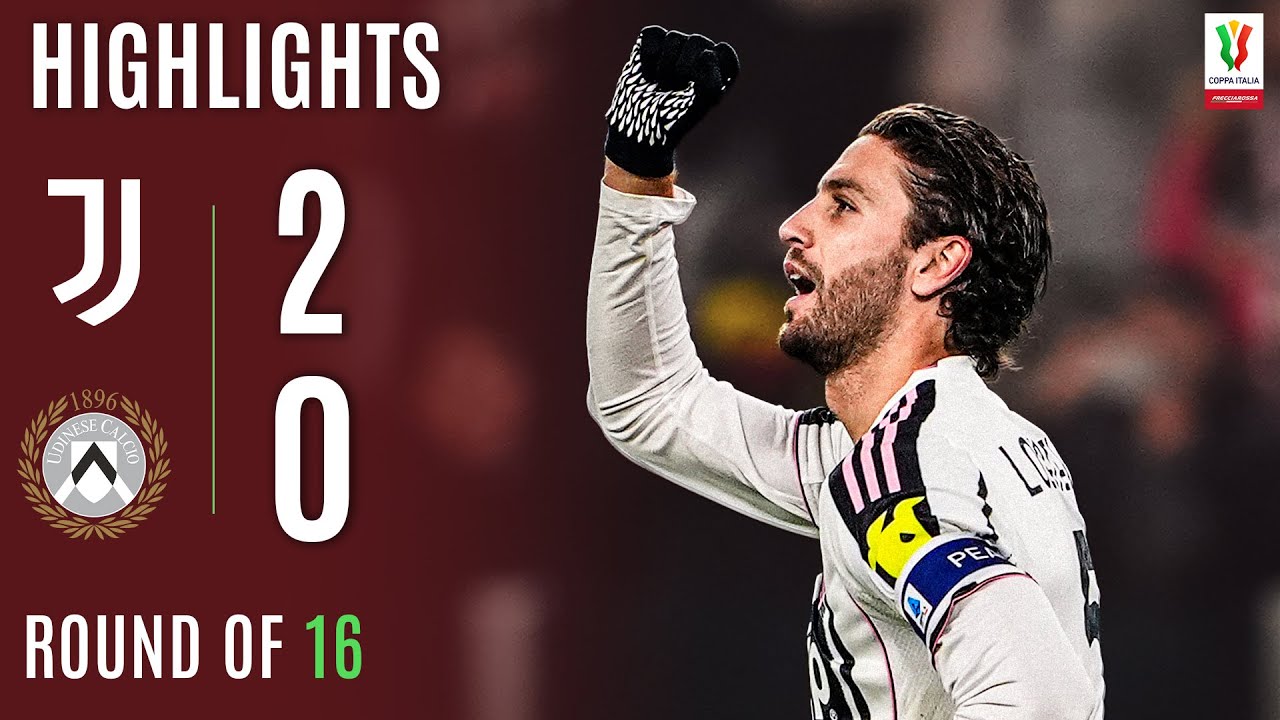 Juventus 2-0 Udinese丨Melhores Momentos -Taça de Itália
