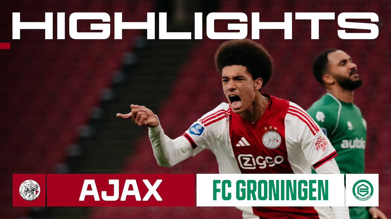 Ajax 2-0 Groningen丨Melhores Momentos -Eredivisie