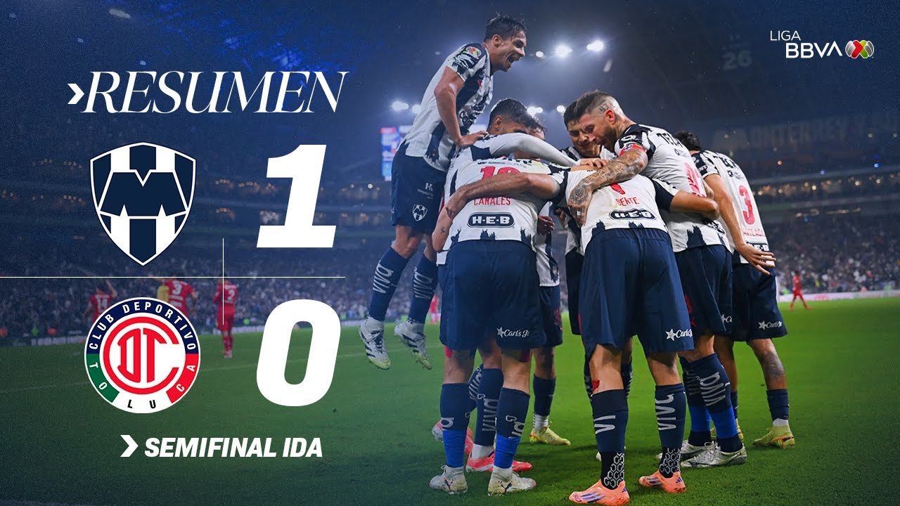 12.4-몬테레이 1-0 톨루카丨경기 하이라이트 -리가 MX