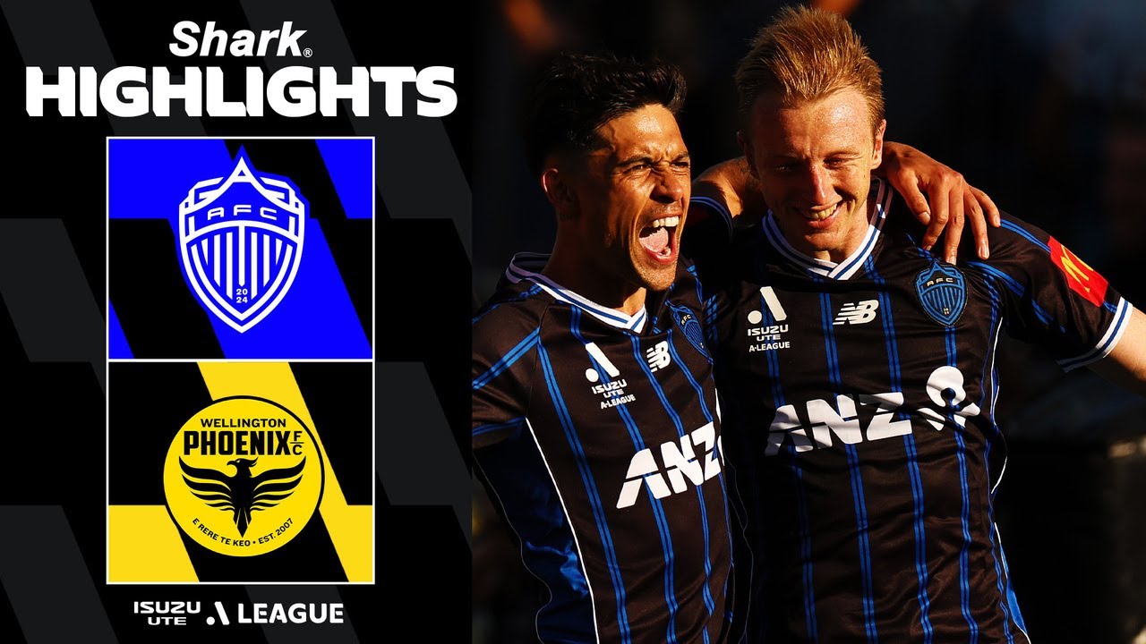 12.6-오클랜드 FC 3-1 웰링턴 피닉스丨경기 하이라이트 -호주 A-리그
