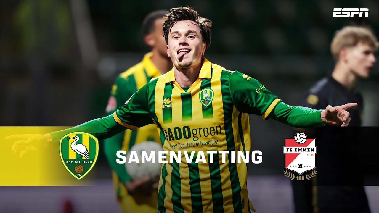 ไฮไลท์+ฮอลแลนด์ จูปิแลร์ลีก:เอดีโอ เดน ฮาก 2-1 Emmen丨ฮอลแลนด์ จูปิแลร์ลีก 2025-2026丨06-12-2025