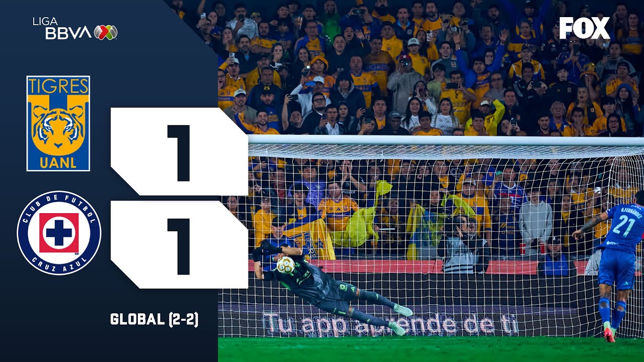 ไฮไลท์+เม็กซิโก พรีเมร่า ดิวิชั่น:ไทเกรส ยูเอเอ็นแอล 1-1 CDSyC Cruz Azul丨เม็กซิโก พรีเมร่า ดิวิชั่น 2025-2026丨07-12-2025