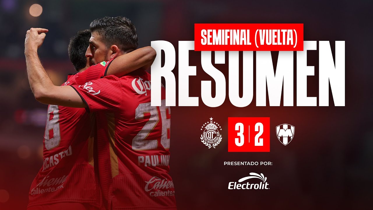 12.7-톨루카 3-2 몬테레이丨경기 하이라이트 -리가 MX