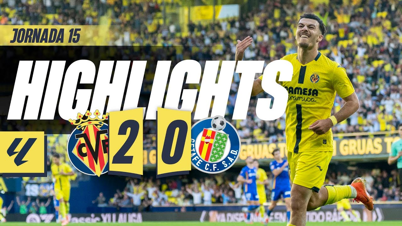 12.6-비야레알 2-0 헤타페丨경기 하이라이트 -라리가