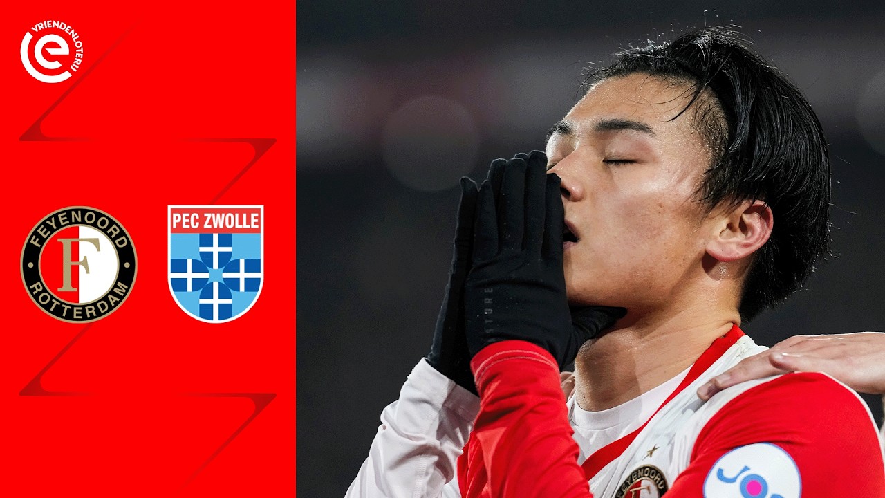 ไฮไลท์+เอเรอดีวีซี:เฟเยนูร์ด ร็อตเธอร์ดัม 6-1 PEC Zwolle丨เอเรอดีวีซี 2025-2026丨07-12-2025