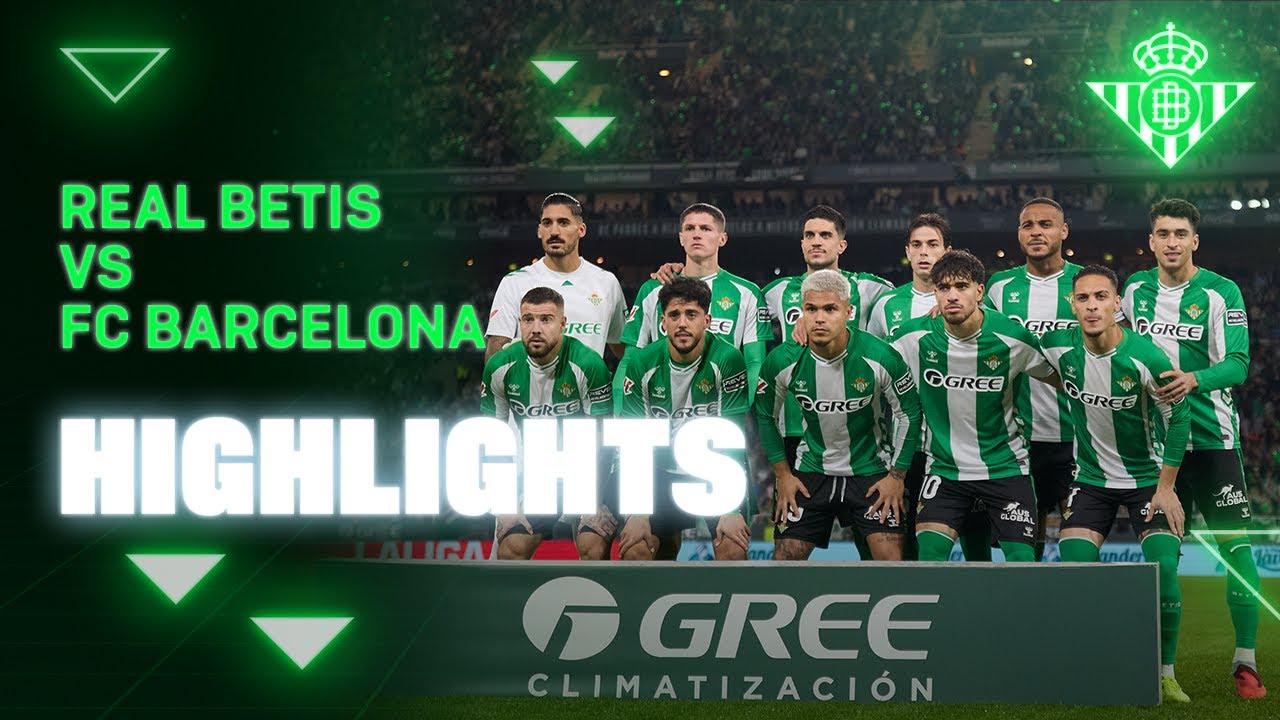 Betis 3-5 Barcelona丨Melhores Momentos -LaLiga