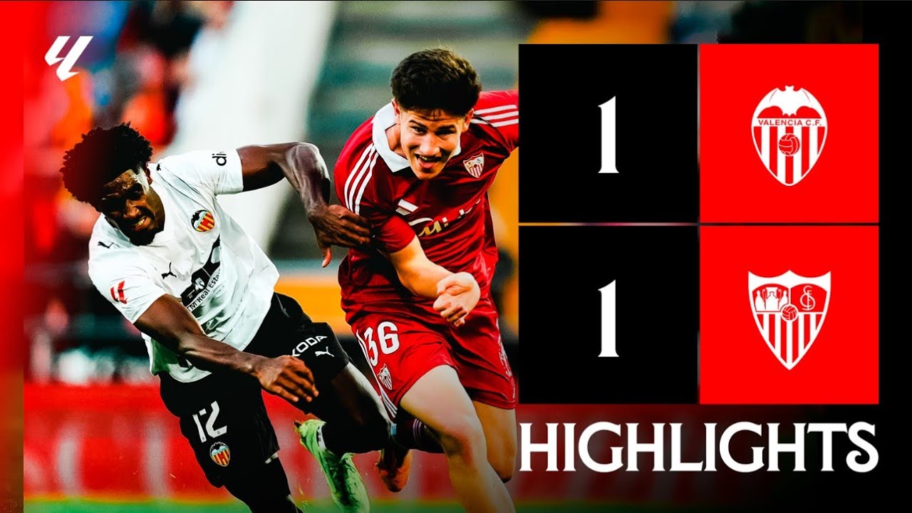 12.8-발렌시아 1-1 세비야丨경기 하이라이트 -라리가