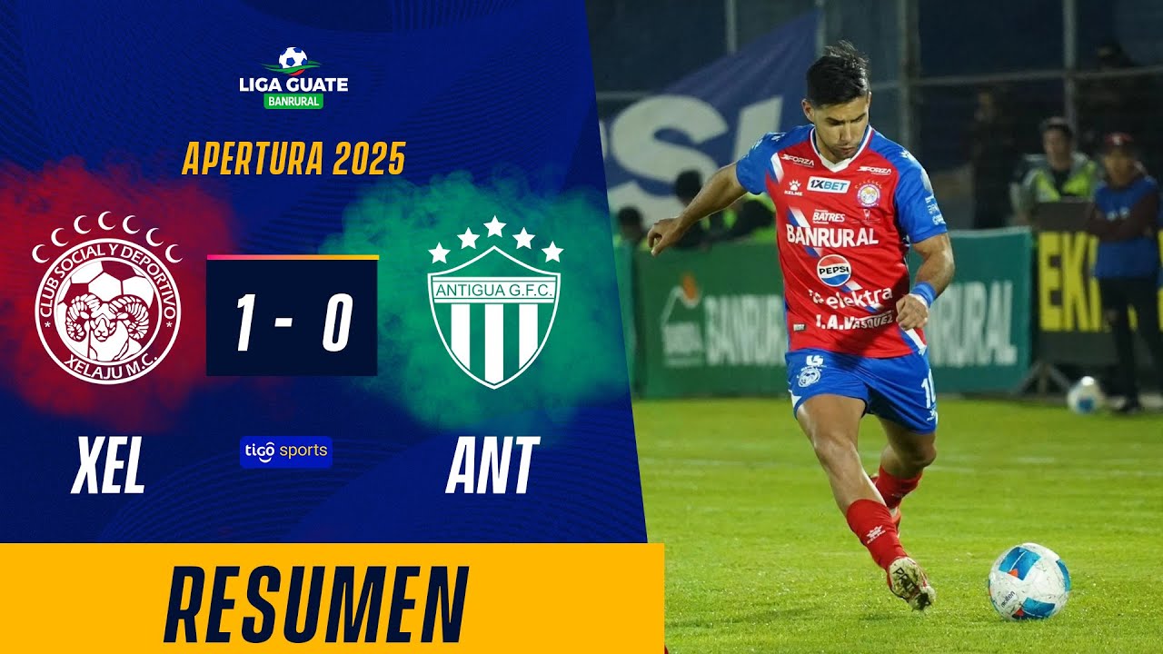 Liga Nacional de Guatemala Xelaju MC 1-0 Antigua GFC Highlights,Hot Video - Goaloo
