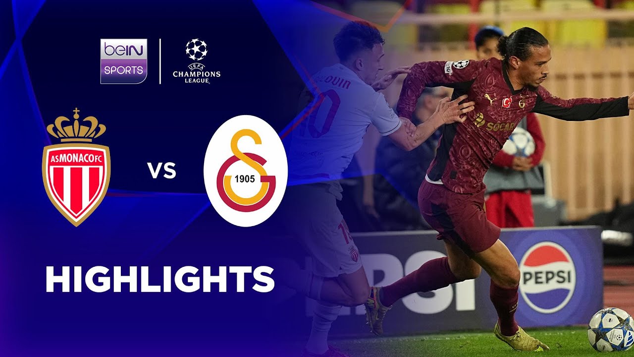 UEFA Champions League Monaco 1-0 Galatasaray Highlights,Hot Video - Goaloo