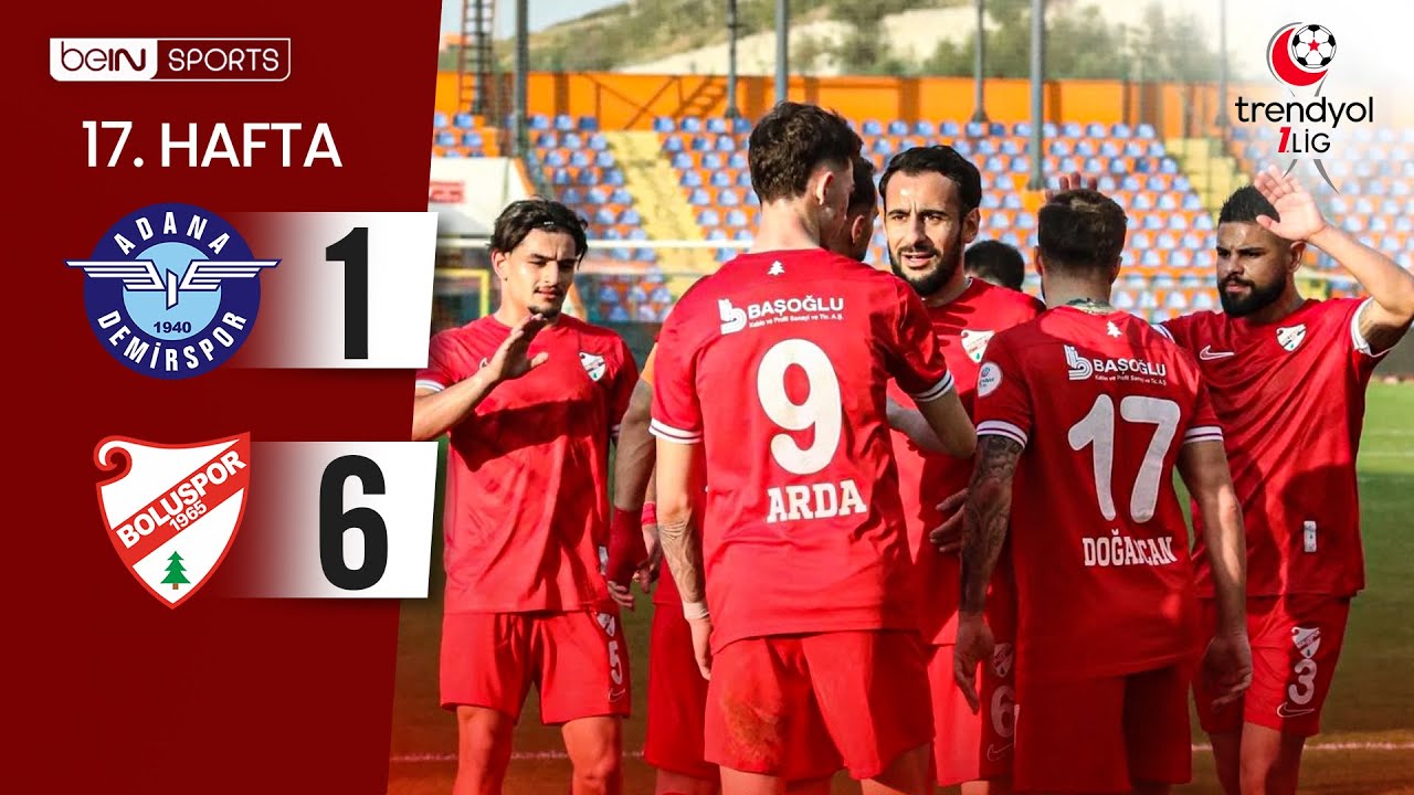 12.12-아다나 데미르스포르 1-6 볼루스포르丨경기 하이라이트 -터키 1. 리가
