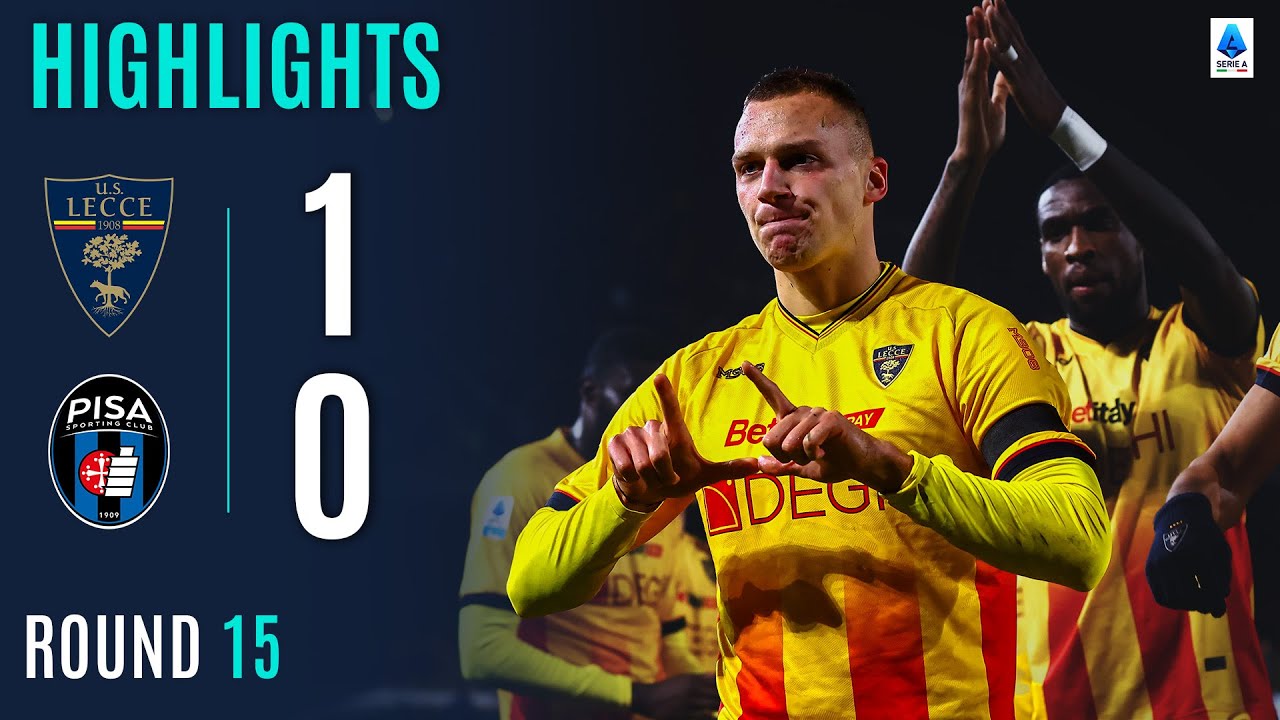 12.13-레체 1-0 피사丨경기 하이라이트 -세리에 A