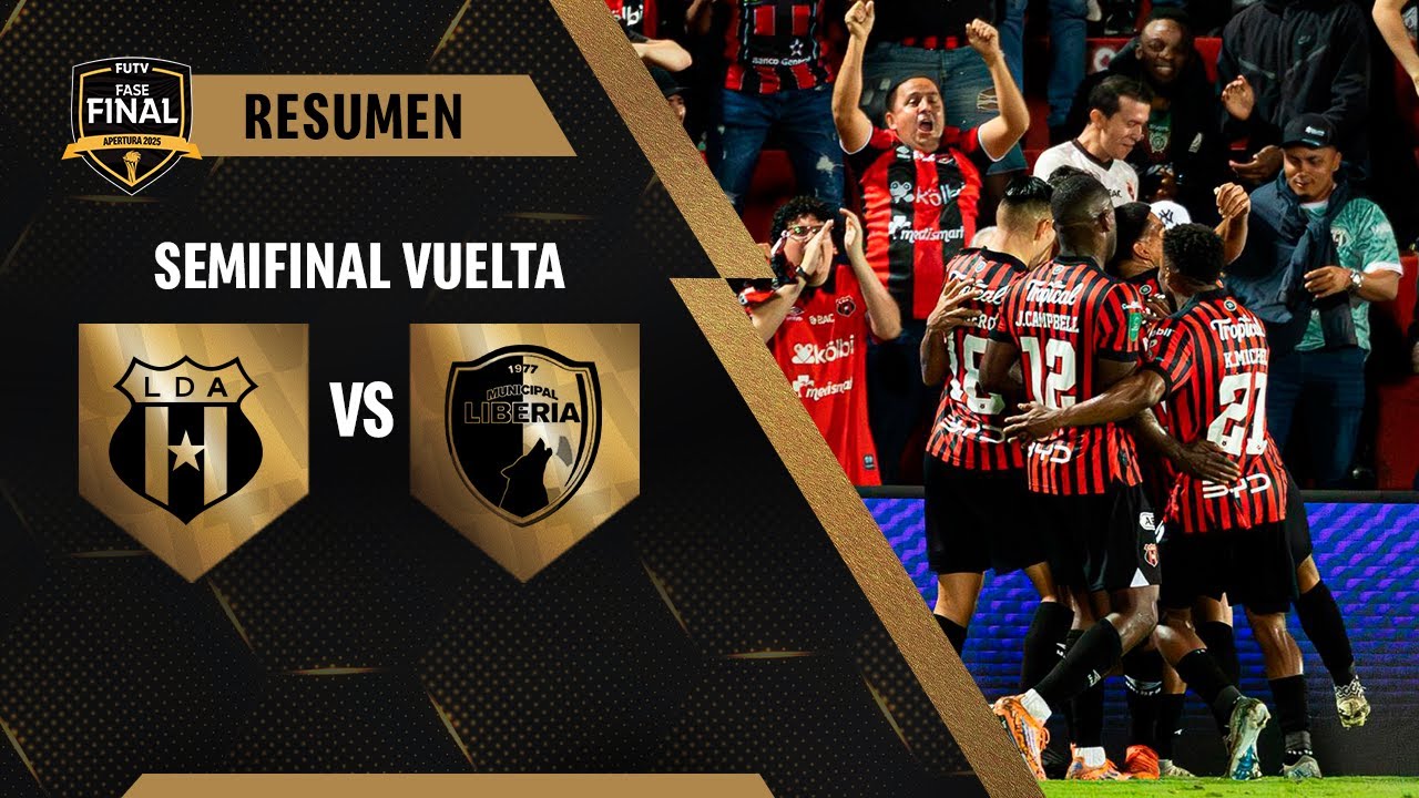 ไฮไลท์+คอสตาริกา พรีเมร่า ดิวิชั่น:อลาจูเรนเซ่ 3-0 Municipal Liberia丨คอสตาริกา พรีเมร่า ดิวิชั่น 2025-2026丨14-12-2025