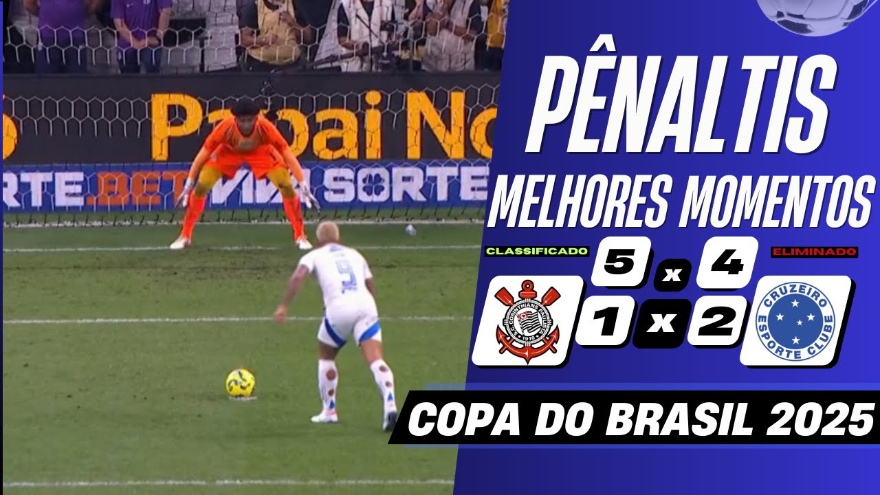 ไฮไลท์+ฟุตบอลบราซิล คัพ:สปอร์ตคลับ คอรินเทียนส์ เปาลิสตา 1-2 Cruzeiro丨ฟุตบอลบราซิล คัพ 2025丨15-12-2025