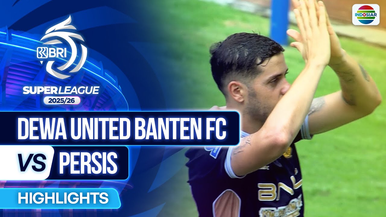 ไฮไลท์+อินโดนีเซีย ซุปเปอร์ ลีกา:เดวา ยูไนเต็ด เอฟซี 5-1 Persis Solo FC丨อินโดนีเซีย ซุปเปอร์ ลีกา 2025-2026丨20-12-2025
