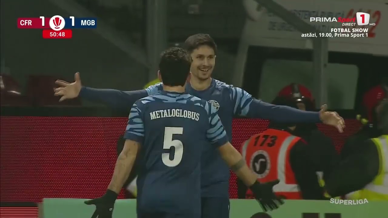 1.31-CFR 클루지 4-2 메탈로글로부스 부쿠레슈티丨경기 하이라이트 -수페르리가