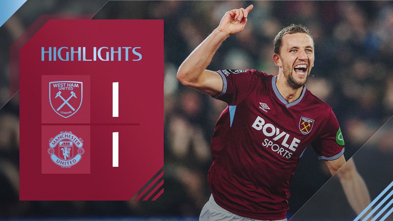 2.11-웨스트햄 1-1 맨체스터 유나이티드丨경기 하이라이트 -잉글랜드 프리미어리그