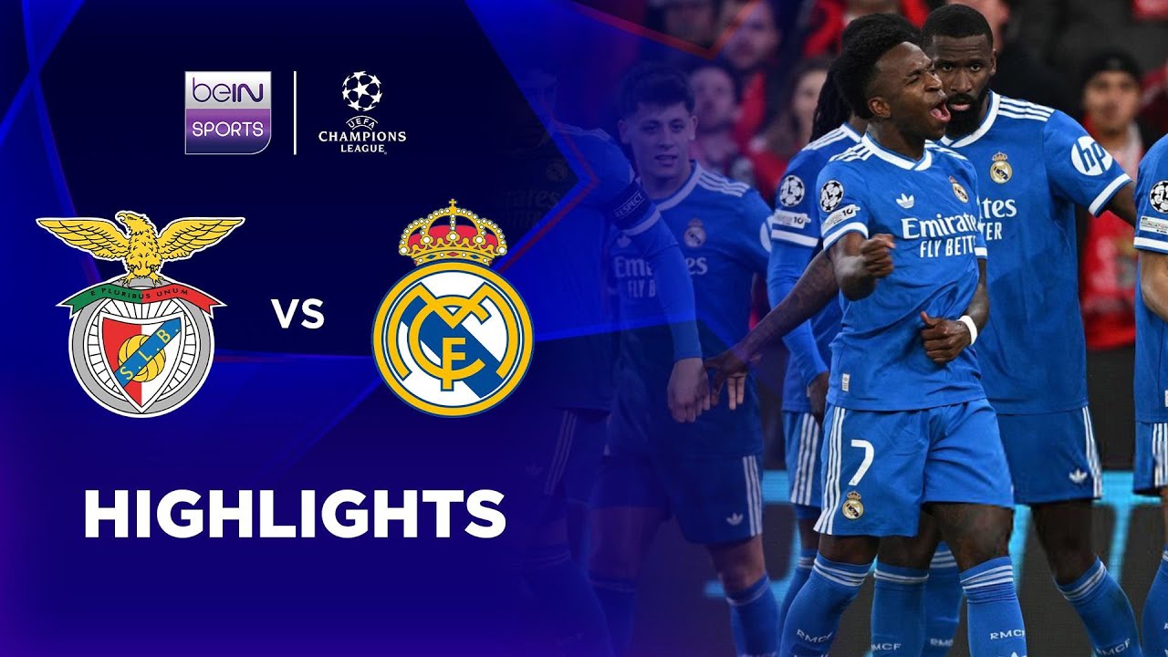 UEFA Champions League Benfica 0-1 Real Madrid Highlights,Hot Video - Goaloo