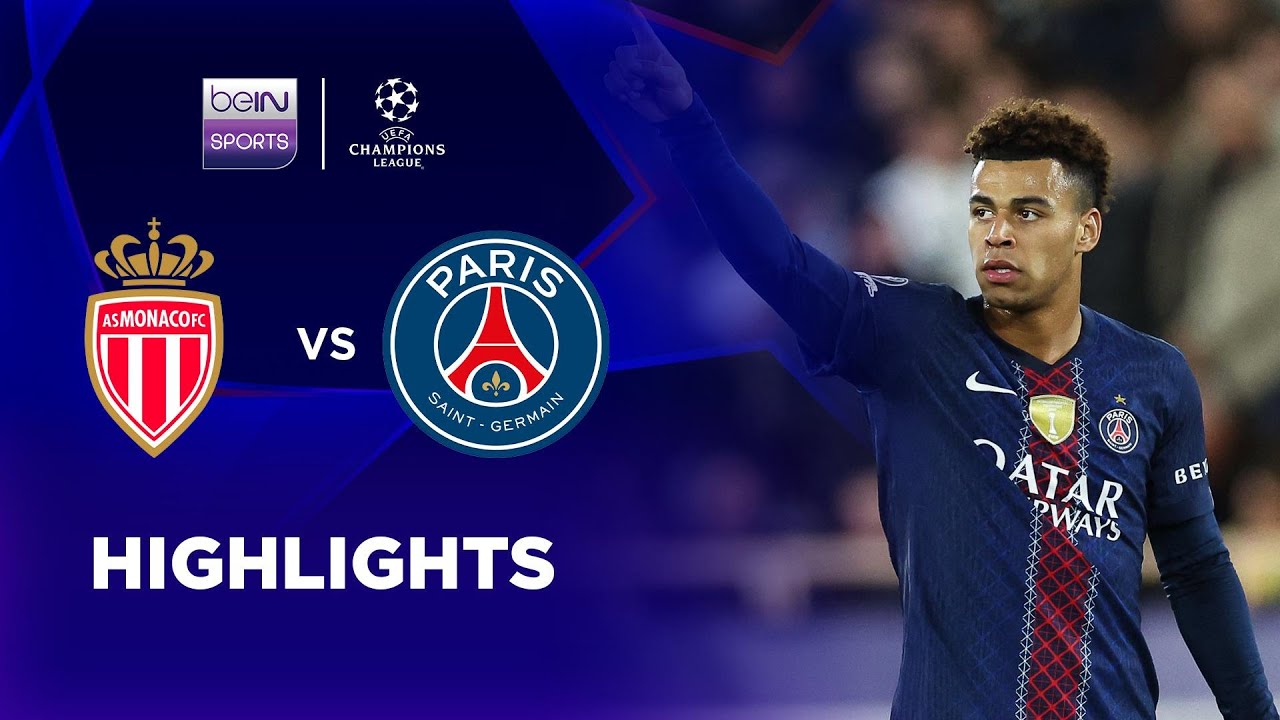 UEFA Champions League Monaco 2-3 Paris Saint Germain (PSG) Highlights,Hot Video - Goaloo