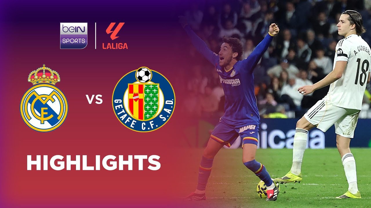 Highlights:Spanish La Liga Real Madrid 0-1 Getafe - Nowgoal