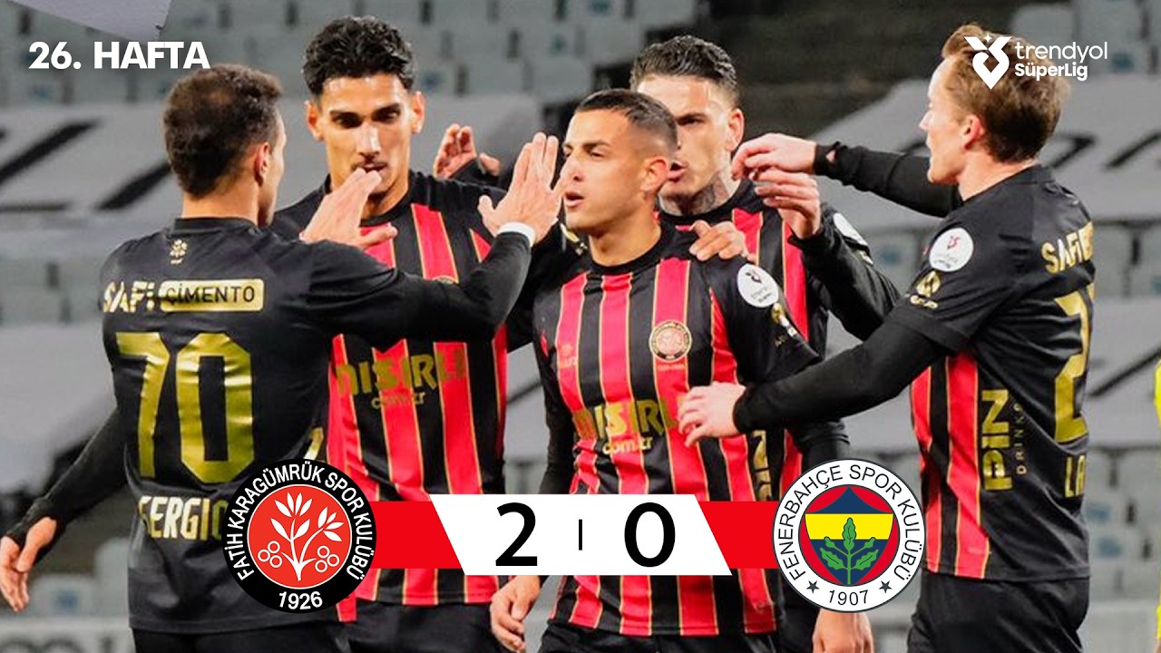 3.14-카라굼루크 2-0 페네르바체丨경기 하이라이트 -쉬페르리그