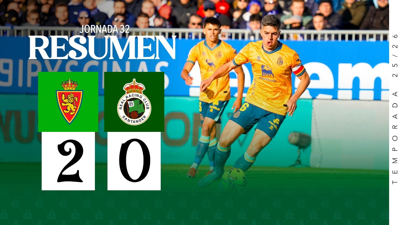 3.30-사라고사 2-0 라싱 산탄데르丨경기 하이라이트 -라리가2