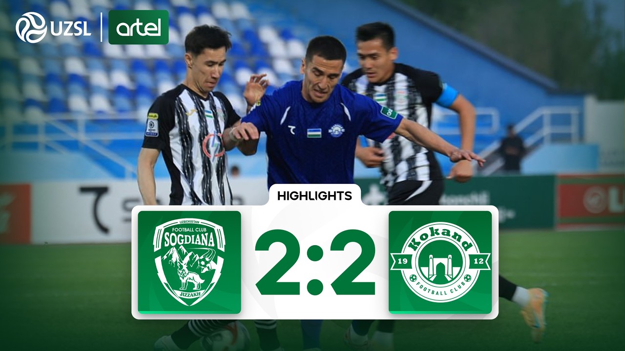 Uzbek League Sogdiana Jizak 2-2 Kuruvchi Kokand Qoqon Highlights,Hot Video - Goaloo