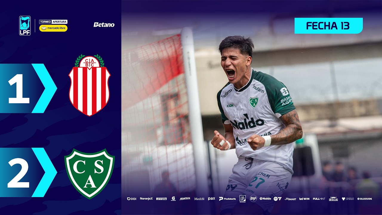 Argentine Division 1 Barracas Central 1-2 Sarmiento Junin Highlights,Hot Video - Goaloo