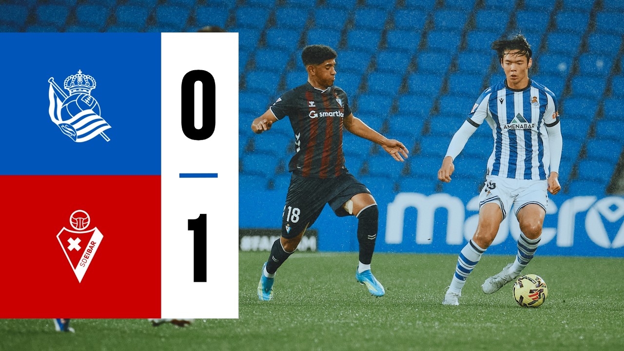 Spanish La Liga 2 Real Sociedad B 0-1 Eibar Highlights,Hot Video - Goaloo