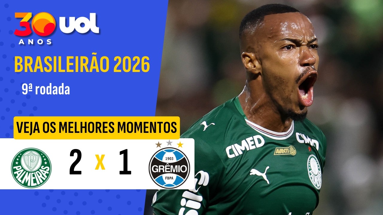 Brazil Serie A Palmeiras 2-1 Gremio (RS) Highlights,Hot Video - Goaloo
