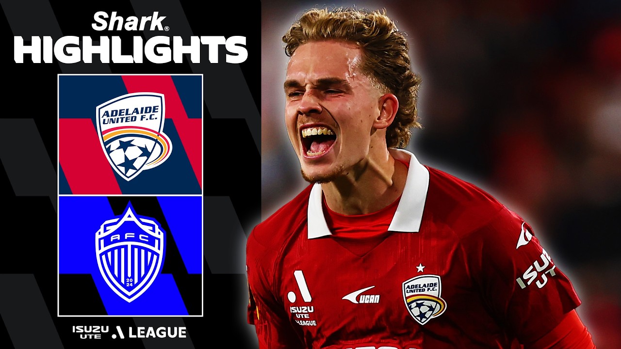 ไฮไลท์+เอ-ลีก:อดิไลเด้ ยูไนเต็ด 1-1 Auckland FC丨เอ-ลีก 2025-2026丨03-04-2026