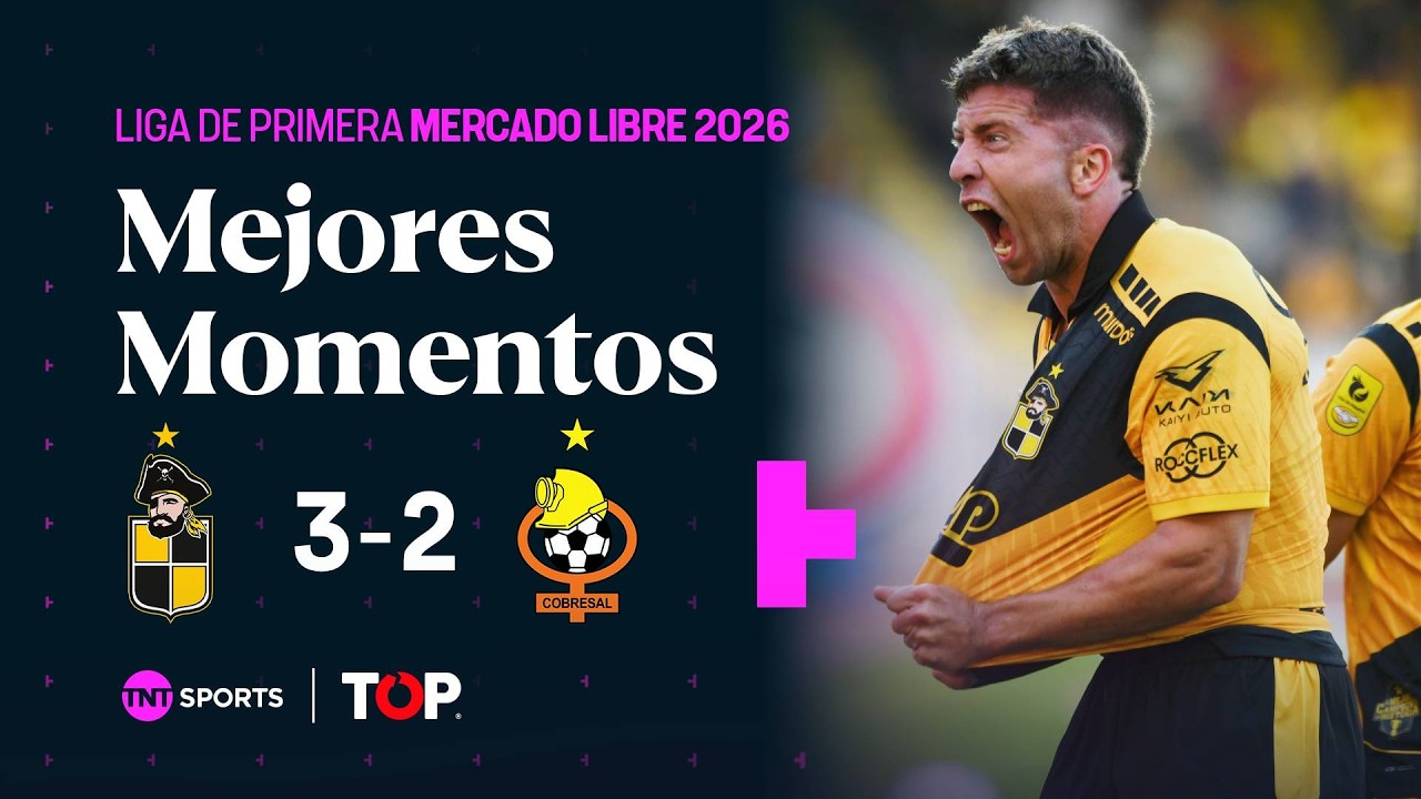ไฮไลท์+ชิลี พรีเมร่า ดิวิชั่น:คอนอูมโบ ยูนิโด 3-2 Cobresal丨ชิลี พรีเมร่า ดิวิชั่น 2026丨04-04-2026