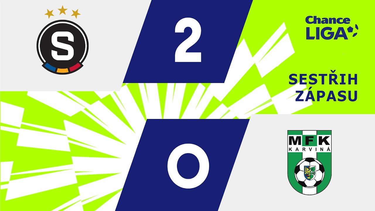 Czech Republic Gambrinus Liga AC Sparta Prague 2-0 MFK Karvina Highlights,Hot Video - Goaloo