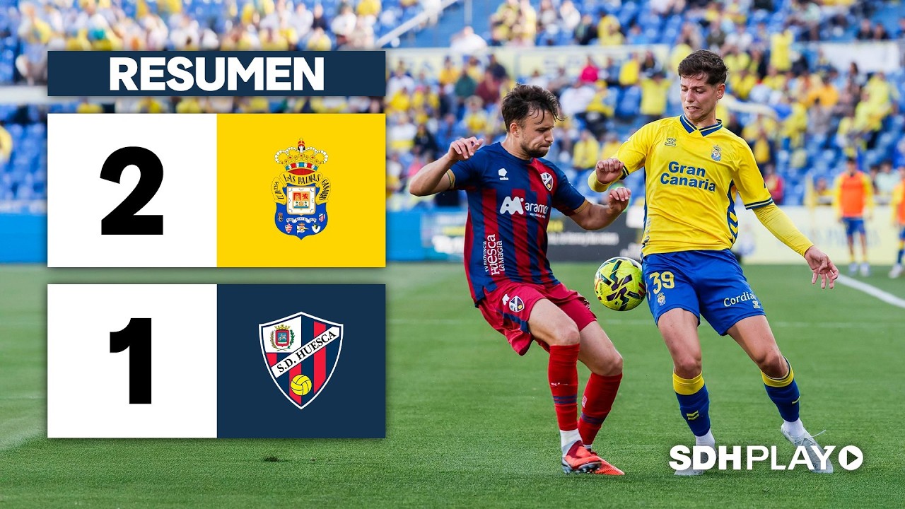Spanish La Liga 2 Las Palmas 2-1 SD Huesca Highlights,Hot Video - Goaloo