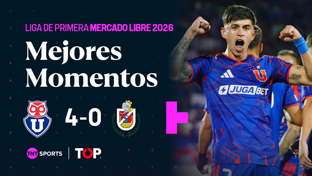 Chile Primera Division Universidad de Chile 4-0 Deportes La Serena Highlights,Hot Video - Goaloo