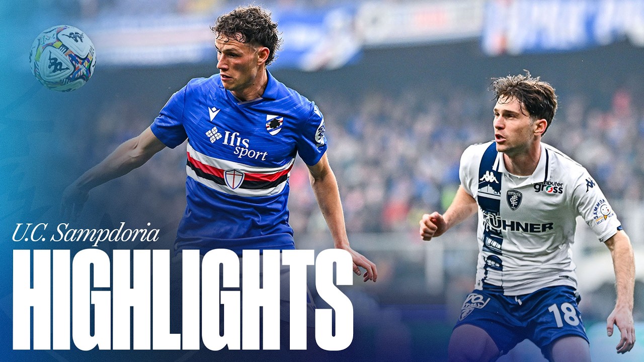 ไฮไลท์+เซเรียบี:ซามพ์โดเรีย 1-0 Empoli丨เซเรียบี 2025-2026丨06-04-2026