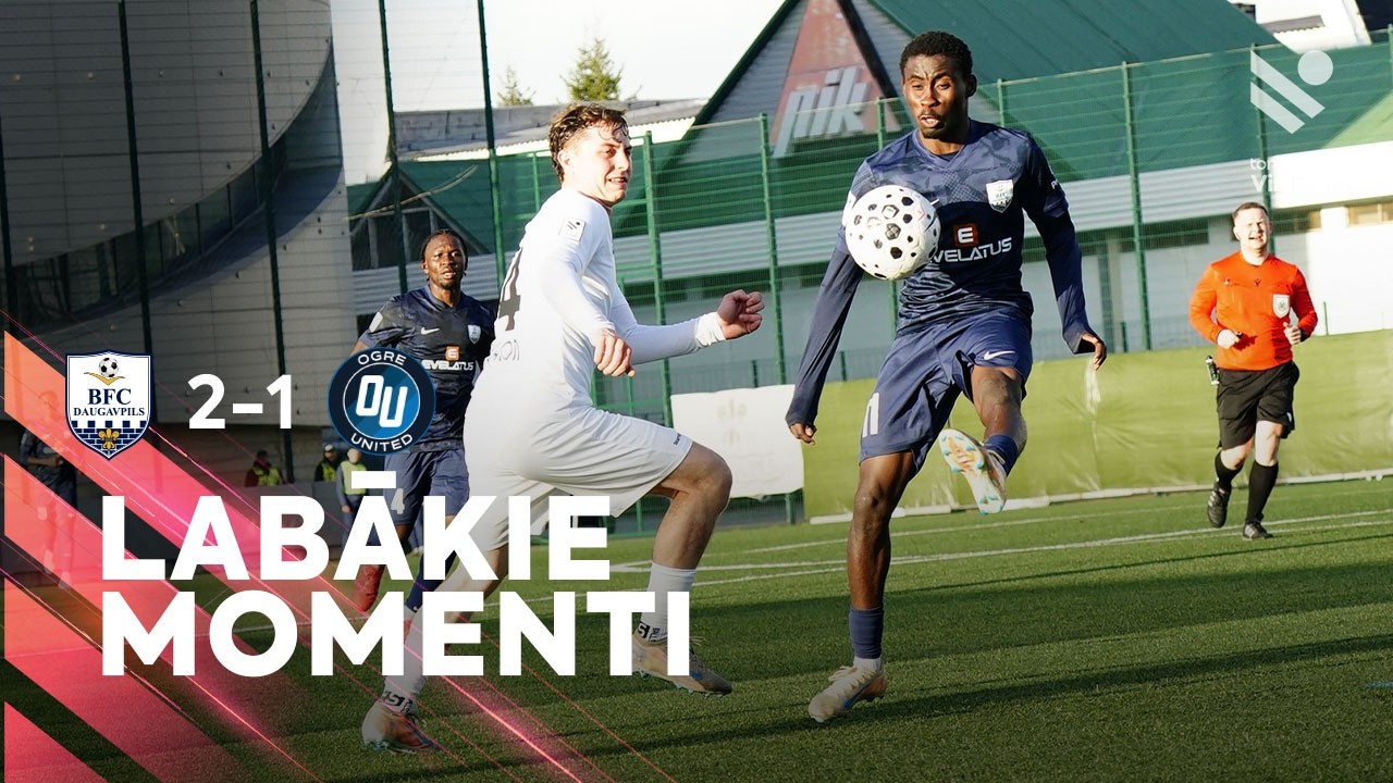 Latvian Higher League BFC Daugavpils 2-1 Ogre United Highlights,Hot Video - Goaloo